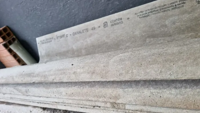 7 Telhas Canaletão 4,50cm