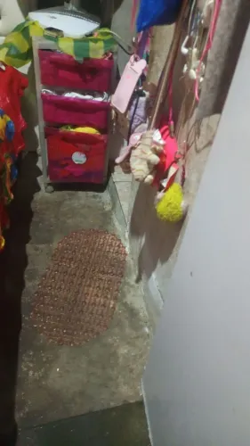 Cômoda de plástico