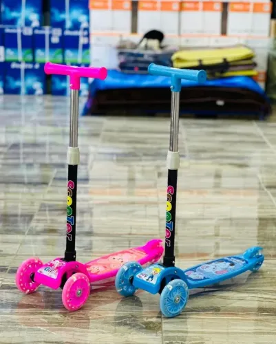 Patinete Infantil Com Led 