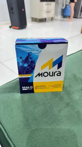 Bateria Moura 6 Amp. Caixa Alta