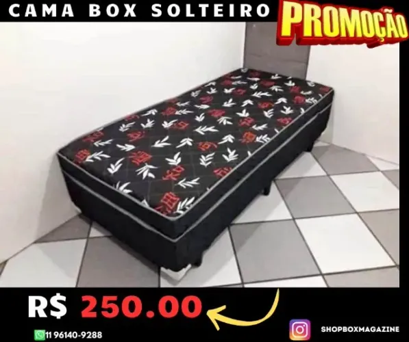 cama box solteiro conjulgada