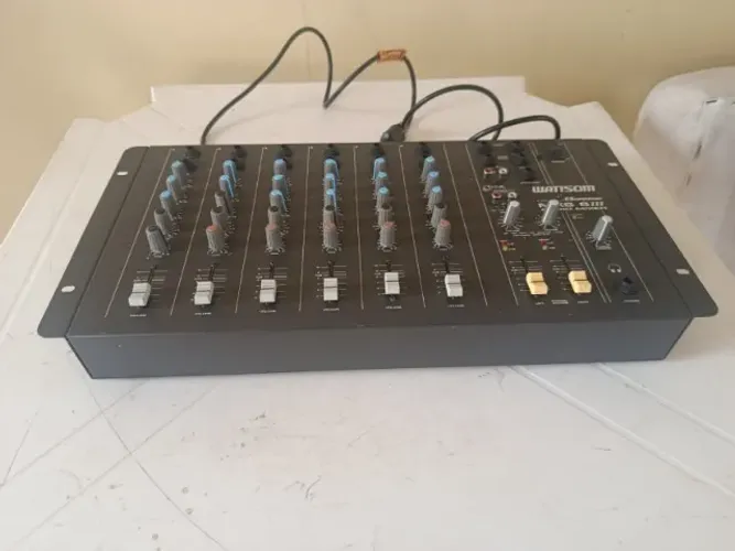 MESA DE SOM 8 CANAIS WATTSOM/CICLOTRON MXS 6 III AUDIO MIXER