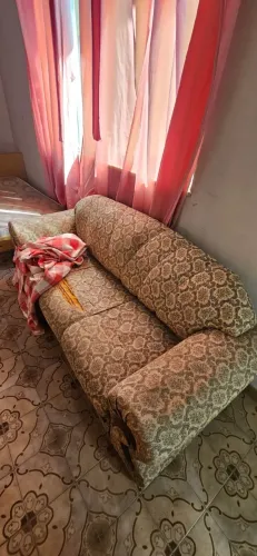 Sofá de 3 Lugares Estampado