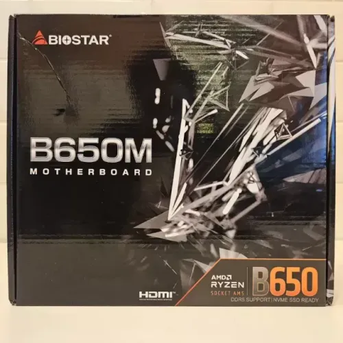 Placa Mae Biostar B650MT, DDR5, Socket AM5, M-ATX, Chipset AMD B650 - Novo