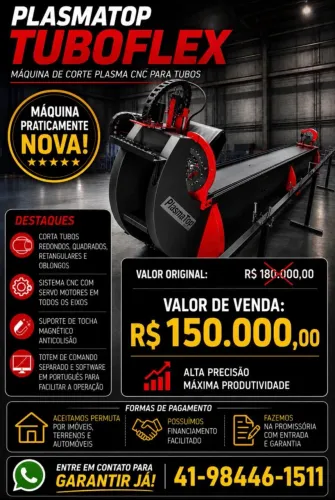 Máquinas de corte plasma