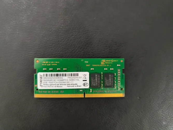 Memória RAM SODIMM DDR4 8gb Notebook