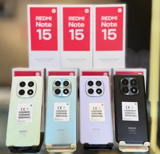 REDMI NOTE 15 4G (256GB 8GB RAM PRETO AZUL LILÁS VERDE) CAPA PELÍCULA ENTREGAMOS