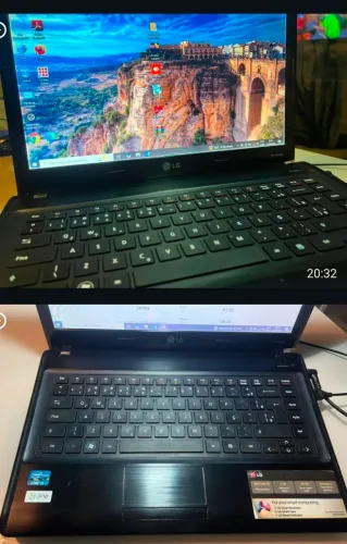 Notebook LG i3 8Gb ja com SSD tela 14.1 bateria de longa duração