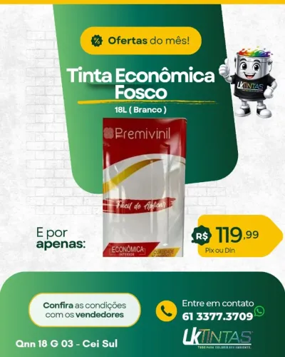 Tintas de parede 