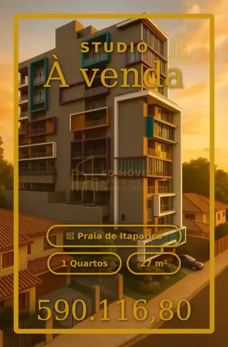 Viva com estilo: Studio em Praia de Itaparica, localização privilegiada