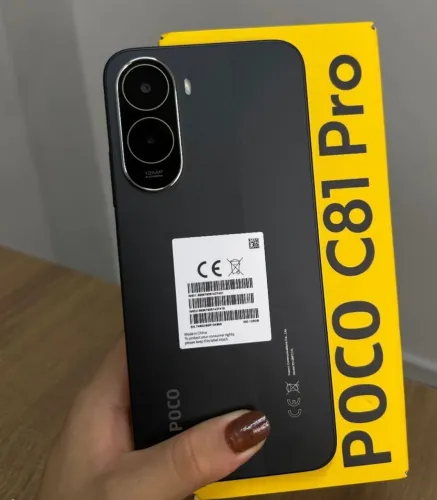 Celular POCO C81 PRO Black 128GB -- LANÇAMENTO 2026 GLOBAL LACRADO