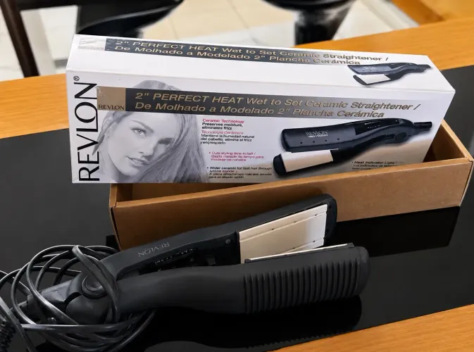 Chapinha Revlon Perfect Heat Cerâmica Original com Caixa