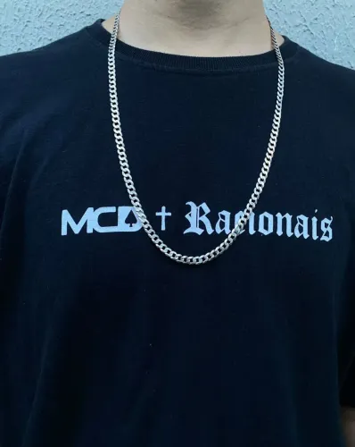Corrente prata 925 Masculina