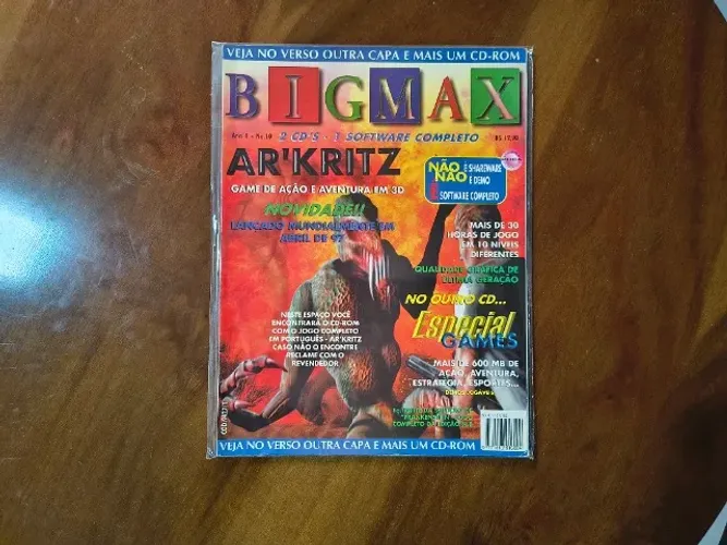 Revista - Big Max - Ano 1 - Número 10 - Ar'kritz