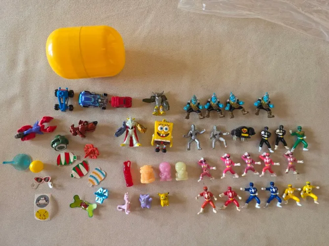Colecão Power Rangers Kinder Ovo e Outros