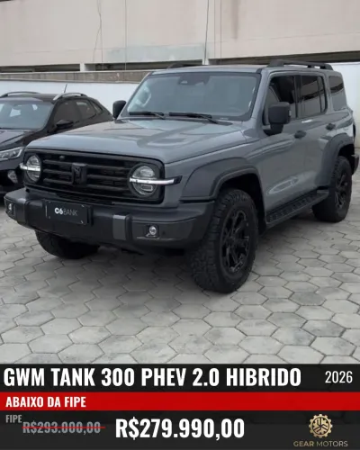 GWM Tank 300 2.0 16V AWD Aut.(hibrido) 2026