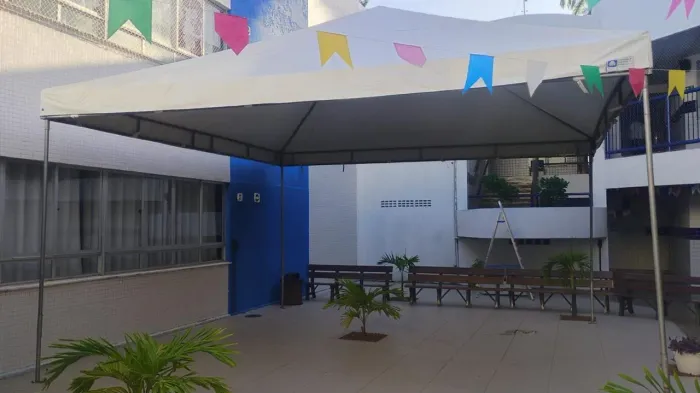 Toldo novo usado uma única vez