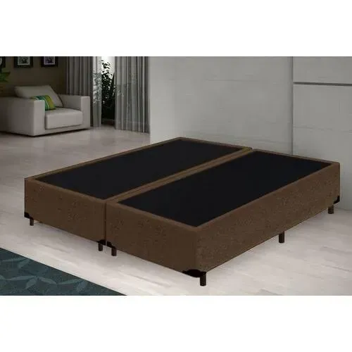 Cama Base Box Casal Chocolate