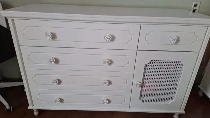 Cômoda provençal - madeira maciça