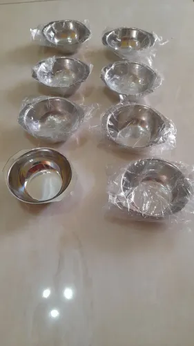 Tigelas pequenas em Aço Inox 