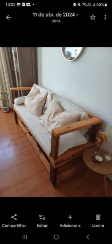 Sofá cama/banco boho chic