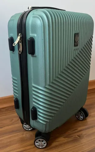 Mala de Bordo Santino 10 Kg Verde Água - Danificada