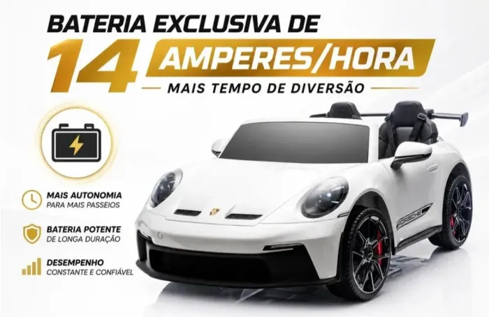 CARRINHO ELÉTRICO PORSCHE GT3 24V 4X4