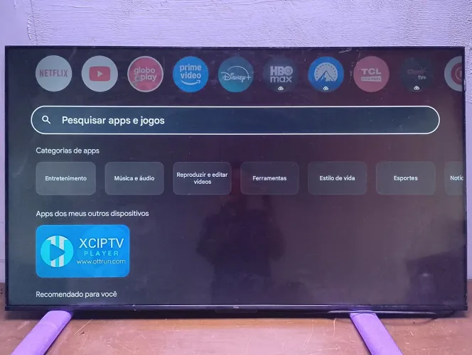 Tv Smart 55 polegadas QLED