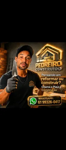 Pedreiro Piauí construtor mestre de obras