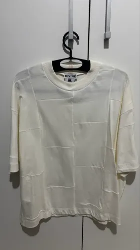 Camiseta Diviné Boxy Branca