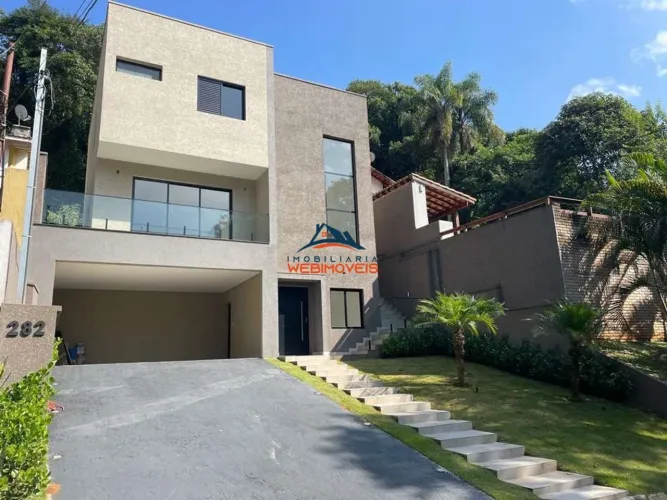 Casa de alto padrão à venda em condomínio fechado, Itapevi-SP, Transurb - 3 quartos, 3 suí