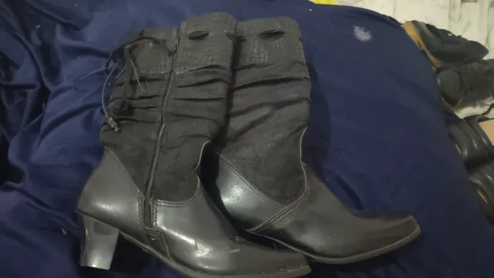 Bota Pampili 36 preta