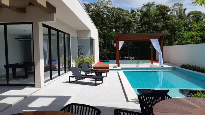 Linda casa a venda na Riviera de São Lourenço, Bertioga, 729 M², 7 suítes, piscina, toda m