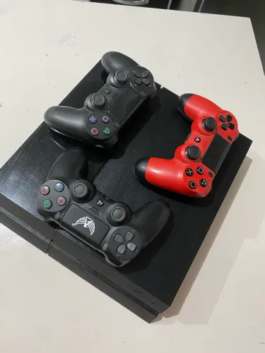 Sony Playstation 4 500gb Standard Cor Preto Onyx