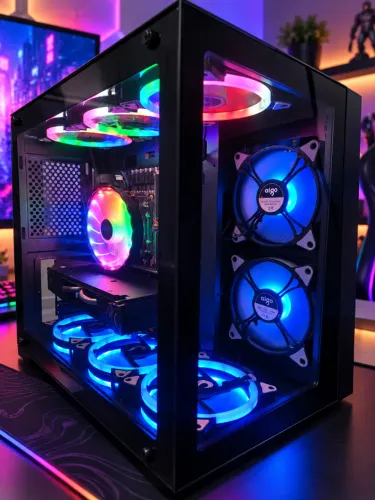 PC Gamer Xeon E5 2630 3.10Ghz | RX 580 8GB | 16GB RAM | SSD + HD | Controladora RGB