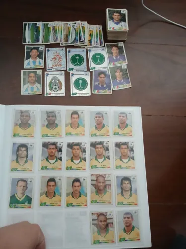 Lote de figurinhas copa 1998