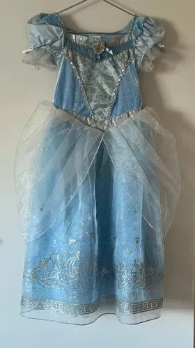 Vestido/Fantasia Princesa Cinderela Disney