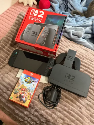 Nintendo switch 2 + mário kart world