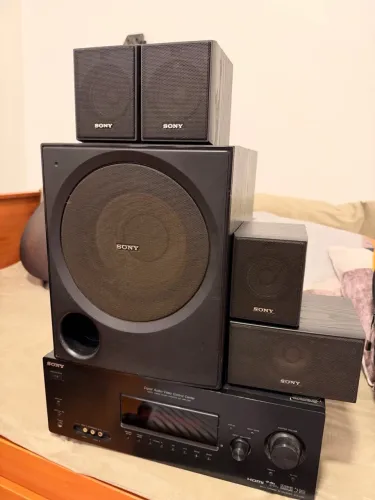 Home Theater Sony 6.1 HT-DDW885 com Subwoofer e Controle
