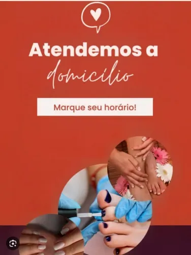 MANICURE E PEDICURE/Atendo a domicílio só marcar seu horário 