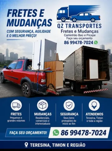 Frete mudança THE / TM