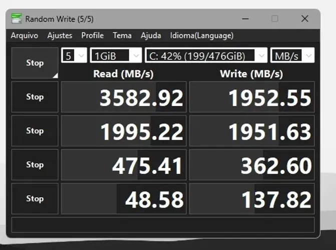 SSD NVME Puskill 512gb