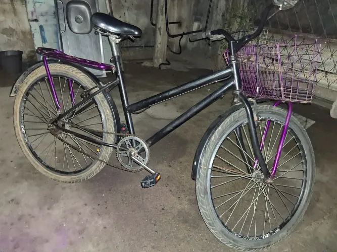 Paty aro 26 com aros aeros e rolamento,sesta,bagageiro e descanso,sou de campo grande