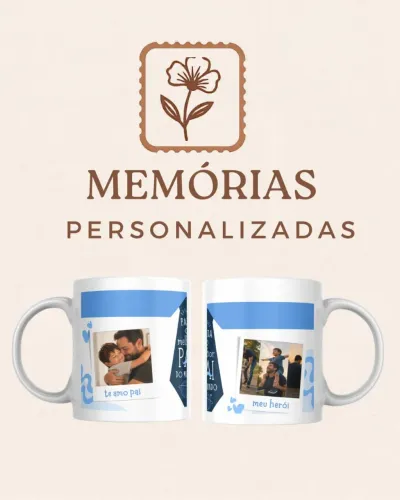 Caneca personalizada dia dos pais