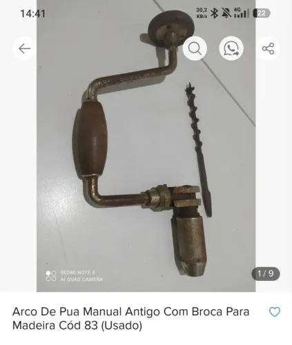 Arco de pua antigo e funcionando 