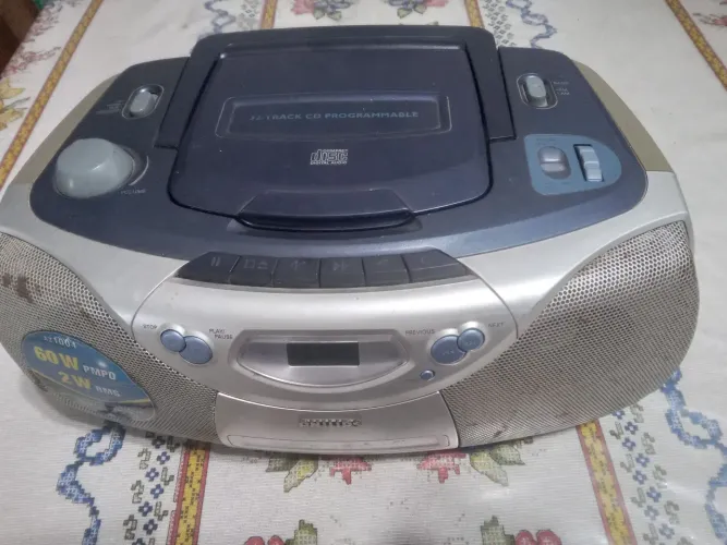 Radio gravador Philips 