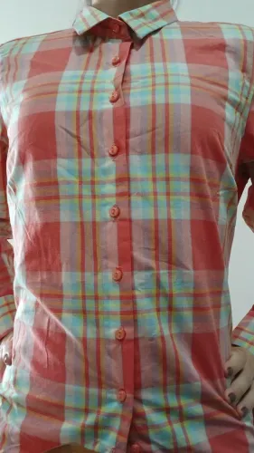 Camisa xadrez feminina