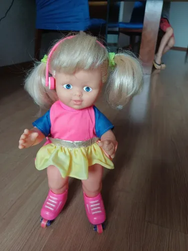 Boneca lu patinadora 
