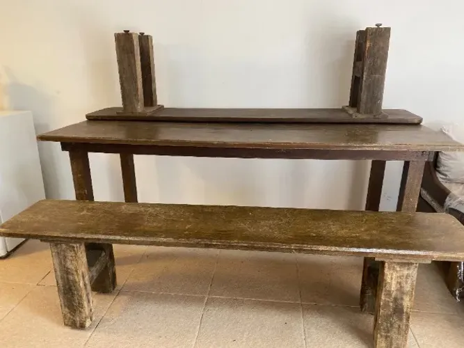 Mesa de churrasqueira
