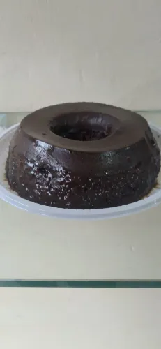 Bolo Pudim de Chocolate 
